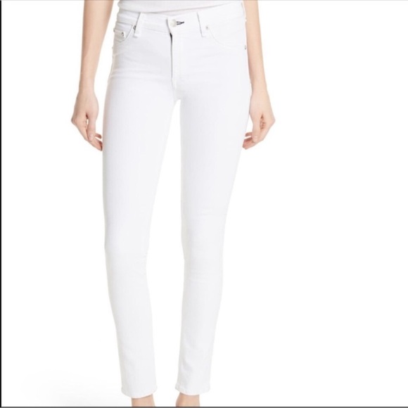 Rag & Bone Skinny Jeans Blanc 30 - Picture 3 of 11